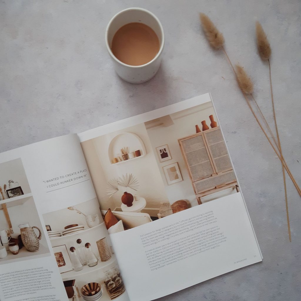 How to improve your SEO by being nosy. Magazine and coffee cup flatlay