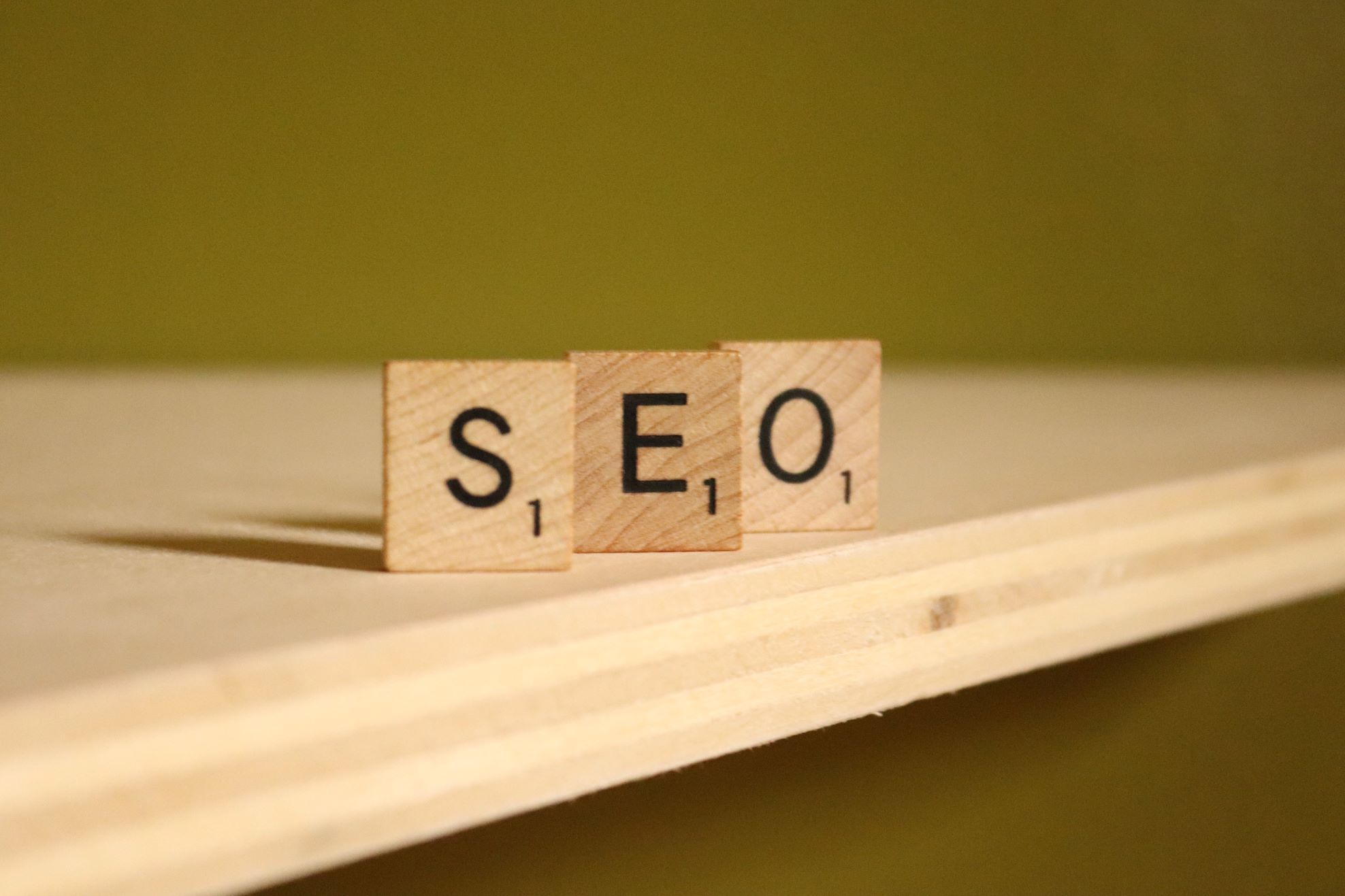 Simplifying SEO. Scrabble tiles with words SEO